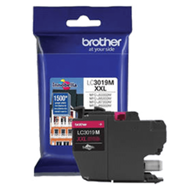 Cartouche d'Encre / Jet d'Encre à Rendement Extra Élevé Magenta BROTHER LC3019M Neuve Originale