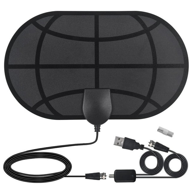 Antena de TV interior ZENMELE con amplificador Skywire de 960 W y HDTV 1080P, accesorios para el hogar inteligente, rango 4K, número de millas, pequeños electrodomésticos