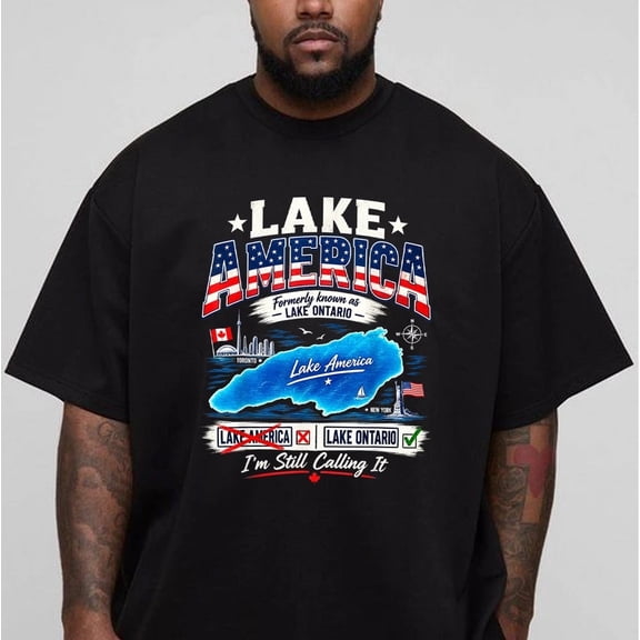 Lake Ontario Est 10000 BC Canada Maple Leaf T-Shirt