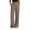 Coffee, variant on DailyTrove Women's Fold‑Over High Waist Loose Wide Leg Palazzo Casual Pants