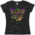 thumbnail image 3 of Inktastic Mardi Gras- Let the Good Times Roll Women's T-Shirt, 3 of 5