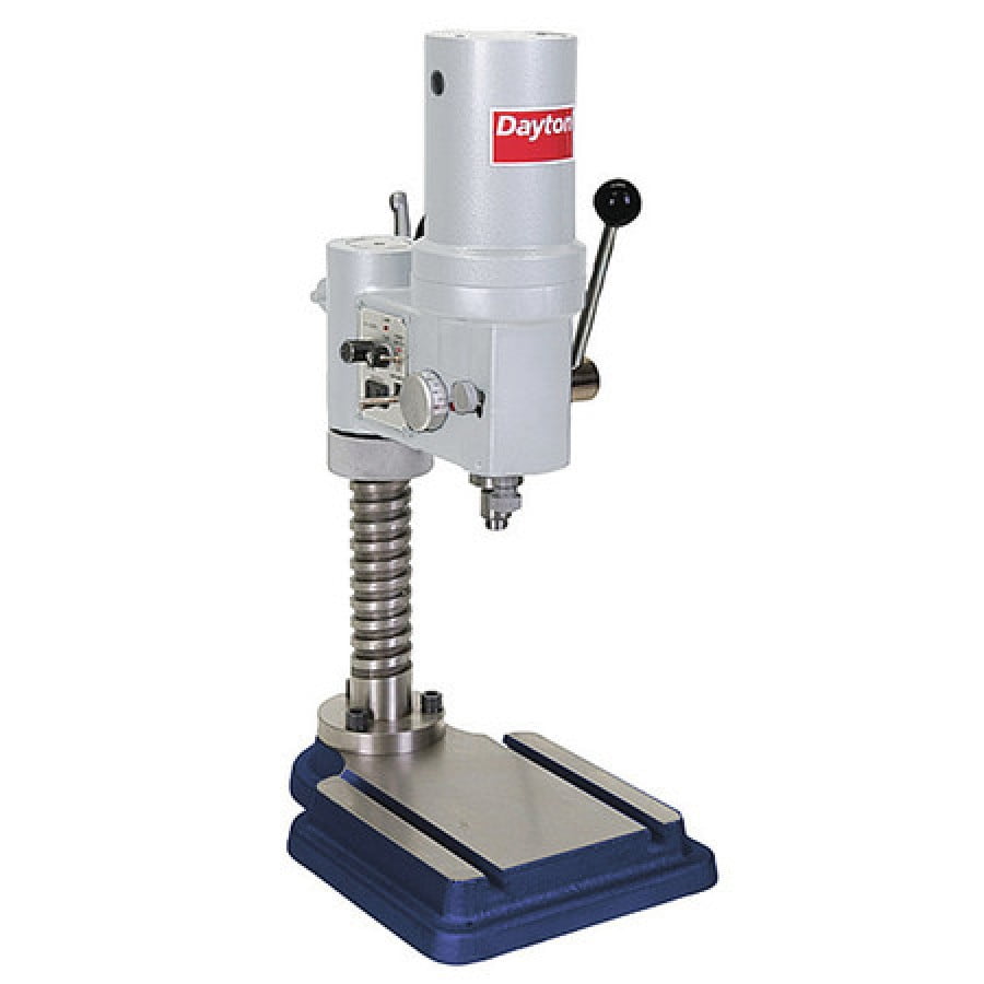 DAYTON 2LKU8 Bench Drill Press,Belt,95/8",1/4HP,120V