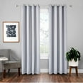 thumbnail image 6 of Darkening Thermal Insulated Curtain Panels For Living Room Baby Blue Color Shower Curtain Set Bath Partition Curtain No Drilling 132cm*114cm(52*45in) Polyester Curtains,Black,Polyester, 6 of 9