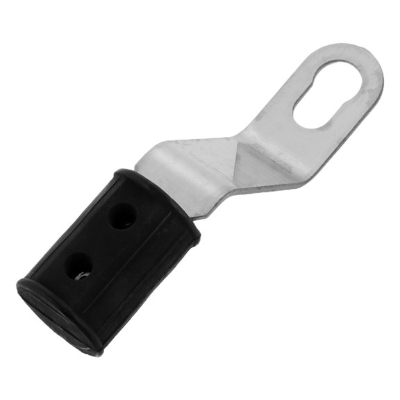 WEUVEB Motorcycle Mirror Extension Bar, Durable and Easy to Install, Black Alloy and Plastic
