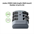 thumbnail image 5 of Belkin Pivot Plug Surge Protector 6 Outlets 1080 Joules Gray BP106000, 5 of 6