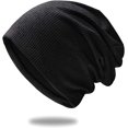 thumbnail image 1 of Gorro elegante y con estilo hecho de tejido de punto de alta calidad, transpirable y elástico Skull Hat Black JAMW Sencillez, 1 of 5