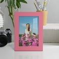 thumbnail image 6 of Modern Real Wood 5x7 inch Picture Frame in Hot Pink, 6 of 8