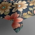 thumbnail image 3 of Pioneer Flower Floral Print Pattern Rectangle Tablecloth 60"x84",Waterproof Polyester Rectangle Table Cloth, Wipeable Spillproof Polyester Tablecloth for Dining, Camping, Indoor and Outdoor, 3 of 5