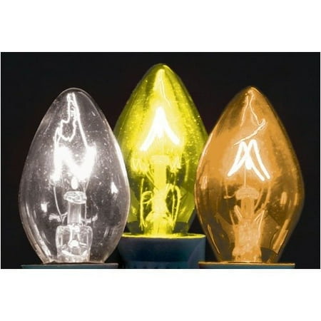 American Lighting LLC C9 Transparent-Intermediate Base Light Bulb (Set of 175)