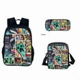 thumbnail image 3 of My World Minecraft Backpack Youth Men and Women Backpack,11,Backpack three-piece set, 3 of 6