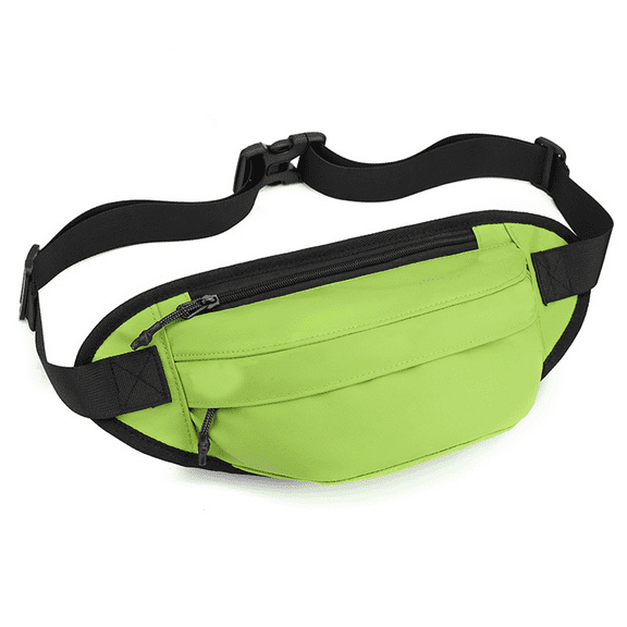 Shoulder Bag Crossbody Fanny Pack for Men Women Hiking Waistfor Running Walking Traveling - Fluorescent green