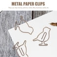 thumbnail image 3 of 20 piezas Clips de Metal para oficina Clips de papel metálico Clips de papel para documentos Clips de Metal Clips de Metal, 3 of 7