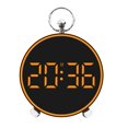 thumbnail image 3 of Alarm clock electronic clock LED clock home bedside clock temperature clock, 3 of 7