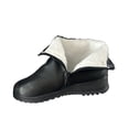 thumbnail image 1 of Bottines pour Femmes, Décontractées d'Hiver à Enfiler avec Doublure en Velours, Boucle Réglable et Talon Compensé Plat, Confortables pour un Usage Quotidien en Extérieur, 1 of 7