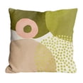 thumbnail image 4 of adviicd Green Boho Abstract Pillow Covers 18x18 Set Of 4 Mid Century Modern Throw Pillow Covers Geometric Minimalist For Couch, 4 of 5