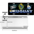 thumbnail image 3 of Uruguay Aluminum Vanity Novelty License Plate Placa, 6" x 12", Souvenir, Decorative Tourist Gift Sign, 3 of 7