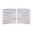 thumbnail image 1 of 20 Pcs Calcomanías para Llantas de Arco Decorativas para Coches de 14-22" Luz Estelar Colorida PET, 1 of 6