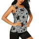 thumbnail image 2 of Fotbe Spiders Blusas Sin Mangas para Mujer – Estilo Casual, Corte Suelto, Slim-Fit, Cuello Redondo Deportivo, Tops de Verano para Gimnasio y Yoga-Small, 2 of 7