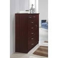 Hodedah 7Drawer Dresser with Side equipped with 3Shelves