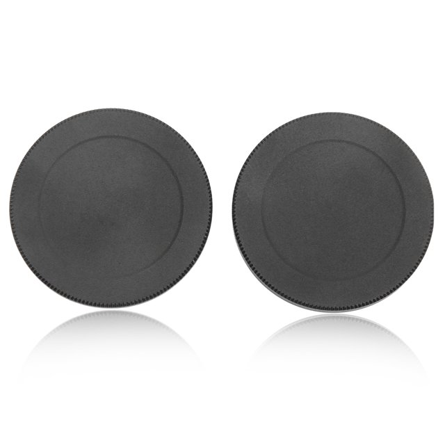 Ccdes Camera Metal Filter Cover 40.5mm/1.6in Dustproof Compact Lightweight Black Aluminum Alloy Material Front Rear Lens Cover,Metal Front Rear Lens Cover,Camera Metal Filter Cover 40.5mm