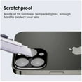 thumbnail image 5 of (2 Pack) Compatible for Apple iPhone 13 6.1 / iPhone 13 Mini 5.4 Camera Lens Screen Protector Tempered Glass High Definition Transparent Anti-Scratch Fingerprint Camera Lens Protection - Black, 5 of 5