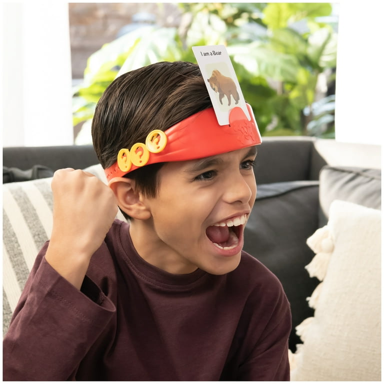 Hedbanz Picture Guessing Board Game 2020 Edition Family Games Games for Family Game Night Kids Games Card Games for Families and Kids Ages 8 Walmart
