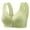 Green, variant on WCMZJ Daisy Bras for Seniors Older Women Front Closure Bras Push Up Bra No Underwire Plus Size Front Button Bra Breathable