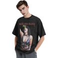 thumbnail image 4 of Rhea Ripley Vintage Oversized Shirt Men's Short Sleeved Tops Women's Crew Neck Graphic Tees, 4 of 5