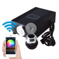 thumbnail image 1 of 45W 60W 75W WiFi Control Smartphone APP RGB RGBW LED Fiber Optic Light Engine Projector Generator ,Easy to Use, 1 of 6