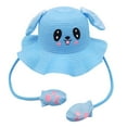 thumbnail image 2 of Gorra de verano para playa para bebés y niños Azul, 2 of 8