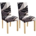 thumbnail image 1 of Housse de Chaise 2PCS Chaise Extensible Créative Housse de Chaise de Salle à Manger, 1 of 7