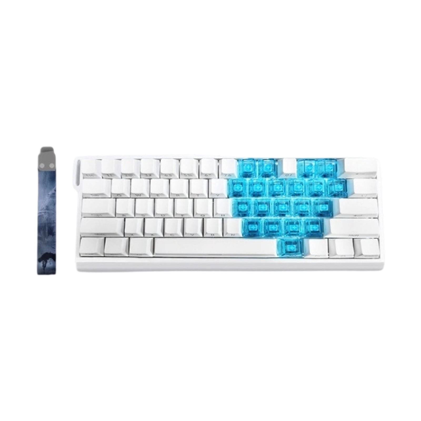 Professional Switches Keyboards 61Keys Ergonomic Layout Adjustable RGBs Backlit For