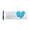 White love heart, variant on 61Key Switches Keyboards RGBs Backlit Aluminum Frame For Gaming And Use