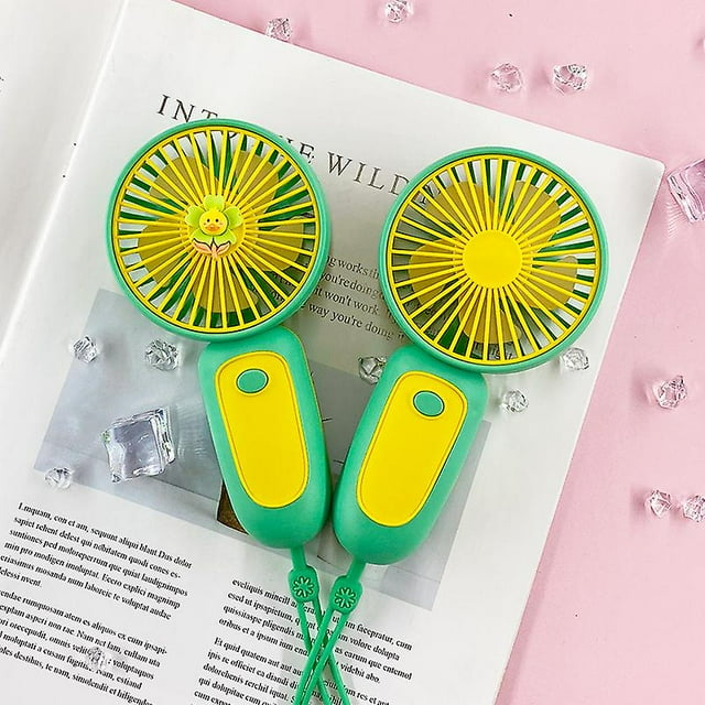 1 Pce Mini Ventilateur Portable - Rechargeable par Usb - Ventilateur Compact à Main pour Hommes Femmes