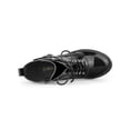 thumbnail image 4 of Unique Bargains Women's Zipper Platform Chunky Heel Combat Boots, 4 of 8
