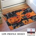 thumbnail image 3 of Halloween Black Cats and Pumpkins Pattern Door Rugs,Washable Non Slip Door Mats Indoor,Decorative Door Mats,Entry Mat Indoor for Entrance,Bedroom,Kitchen,Bathroom,16"x24", 3 of 6
