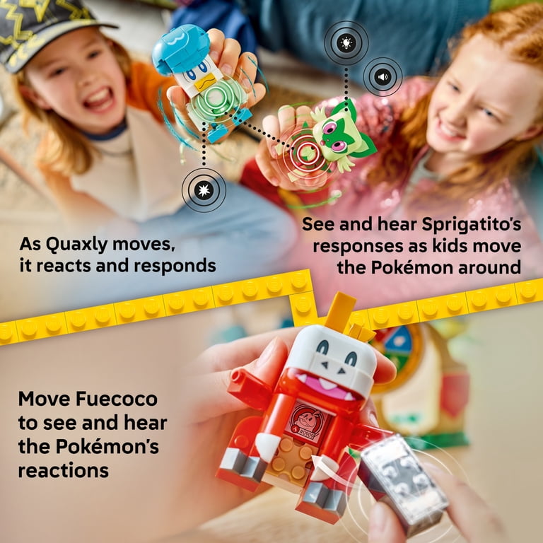 LEGO Pokémon SMART Play: Sprigatito, Fuecoco and Quaxly Battle