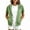 Green, variant on HAOTAGS Girls Hooded Sweatshirt Jacket Loose Short Sleeve Zipper Hoodie Blue Size 9