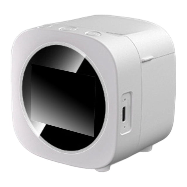 guohui Voice Control Mini Printer Box Thermal Inkless Printing Gift with Voice-to-image White