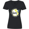 thumbnail image 3 of Inktastic World Down Syndrome Day Brave Women's V-Neck T-Shirt, 3 of 5