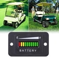 thumbnail image 3 of Mosiee 1Pc Battery Indicator 48 Volt Led Battery Meter Gauge For Club Car Golfs Cart Accessories 10-Segment Led Bar Graph Display, 3 of 9