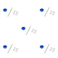 thumbnail image 2 of Youkk Car Modification Lightweight And Stylish Hood Lock Multiple Styles Available blue DP17-32 5Set, 2 of 6
