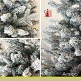 thumbnail image 2 of Árbol De Navidad Nevado Noble pine Slim tipo lápiz Ramas Premium Material Polietileno (PE) Pino Navideño 220 Cm De Alto + maleta transportadora Christmas Tree Artego, 2 of 6