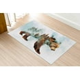 thumbnail image 6 of Bear Rug, Dining Room Rug, Bear Rugs, Animal Rug, Gift Rugs, Bear Walking in Snow Rugs, Decorative Rug, Bedroom Rug, Large Rug, Man Cave Rug, 3.3'x6.5' - 100x200 cm, 6 of 9