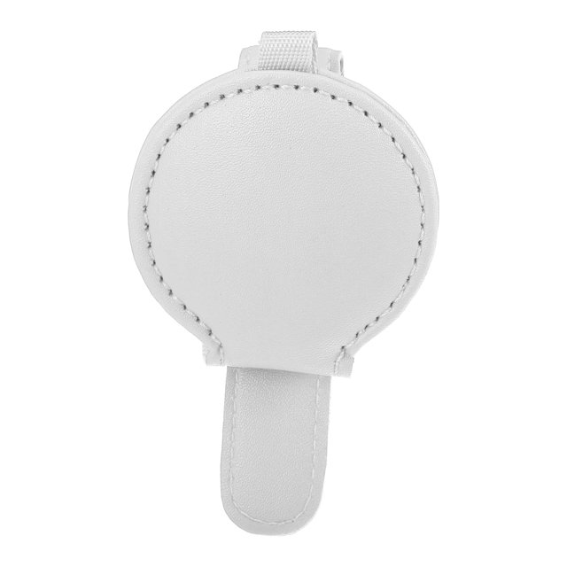 Universal Coche Sol Gafas Visera Soporte Adsorción Gafas Clip Blanco