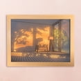 thumbnail image 1 of Pintura Ligera Pintura Atmósfera Lámpara de mesa Lámpara moderna para decoración de pared Dormitorio (C) WDOplteas Para estrenar, 1 of 3