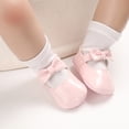 thumbnail image 4 of Yoyauz Baby Girl Mary Jane Shoes Anti Slip Rubber Sole Ballet Slippers Princess Dress Wedding Shoes Newborn Kids Shoes Toddler Shoes, 4 of 8