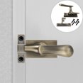 thumbnail image 3 of Miangastore 1Set Hotel Use Security Lock Zinc Alloy Coffee Bronze Durable Design, 3 of 8