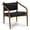 Black, variant on Solstice Leather Lounge Chair