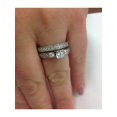 thumbnail image 4 of 1 1/4ct Vintage Diamond Engagement Wedding Ring Set 14K, 4 of 4
